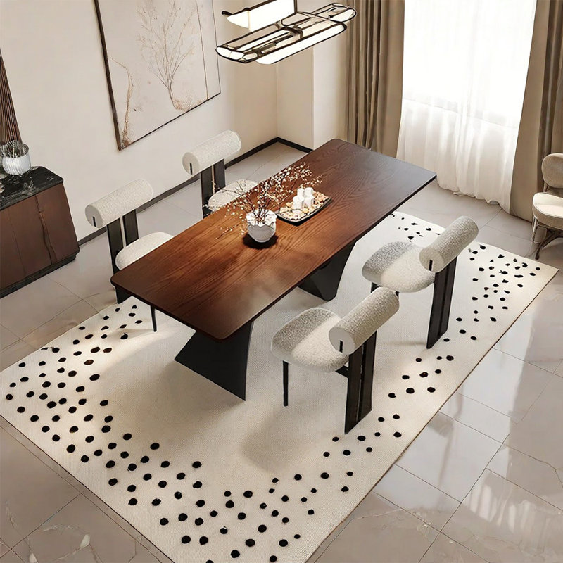 Ensemble de salle à manger rectangulaire l 31,5 po, H 29,53 po x L 55,12 po x l 31,5 po