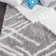 Arlie Geometric Grey Area Rug