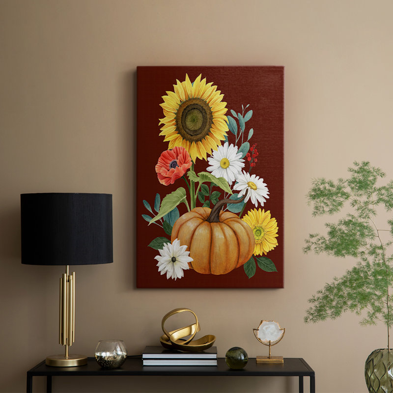 Beautiful Fall II -Custom Wrapped Gallery Cavas, 12" H x 8" W