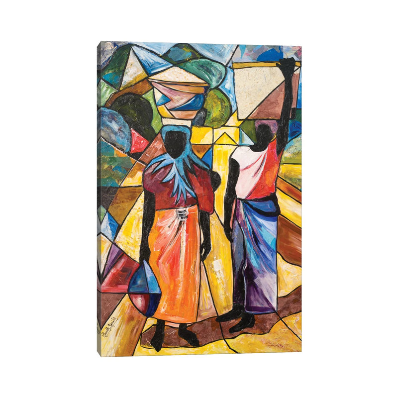 Road To The Market, H 18 po x l 12 po x 1,5 po