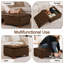 Repose-pieds de rangement carré capitonné de 29,5 po de largeur-1248905027-1254757868