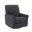 Meinke Swivel Rocker Manual Recliner Living Room Recliner Bedroom Relaxing Chair-1129288812