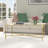 Henley 48" Glass and Steel Coffee Table-975230780