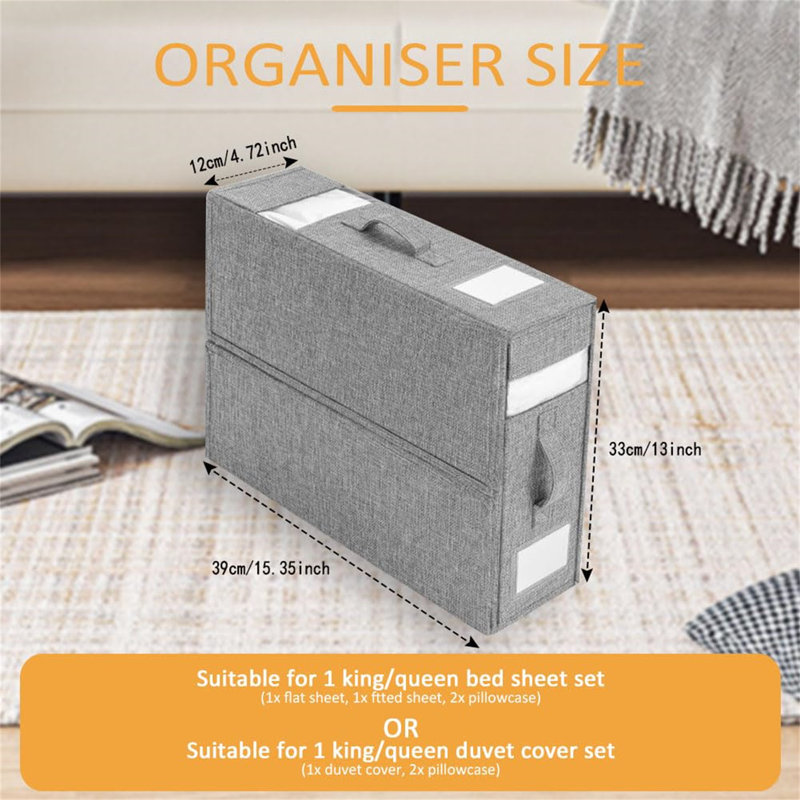 Rebrilliant Fabric Underbed Storage