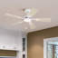 Ventilateurs de plafond à DEL de 42 po avec lumières et télécommandes-1737933395