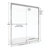 Classic 56" x 70" Frameless Bypass Sliding Shower Door-14170860-14170863