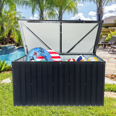 Metal Storage Box Store Large Out Door Use