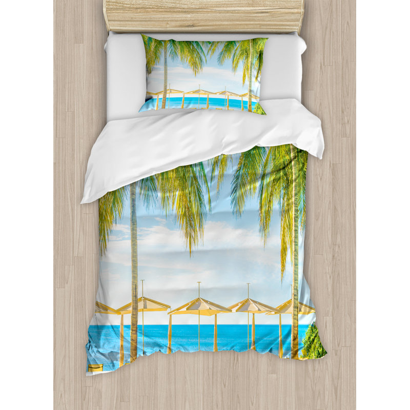 Coastal Polyester Duvet Cover