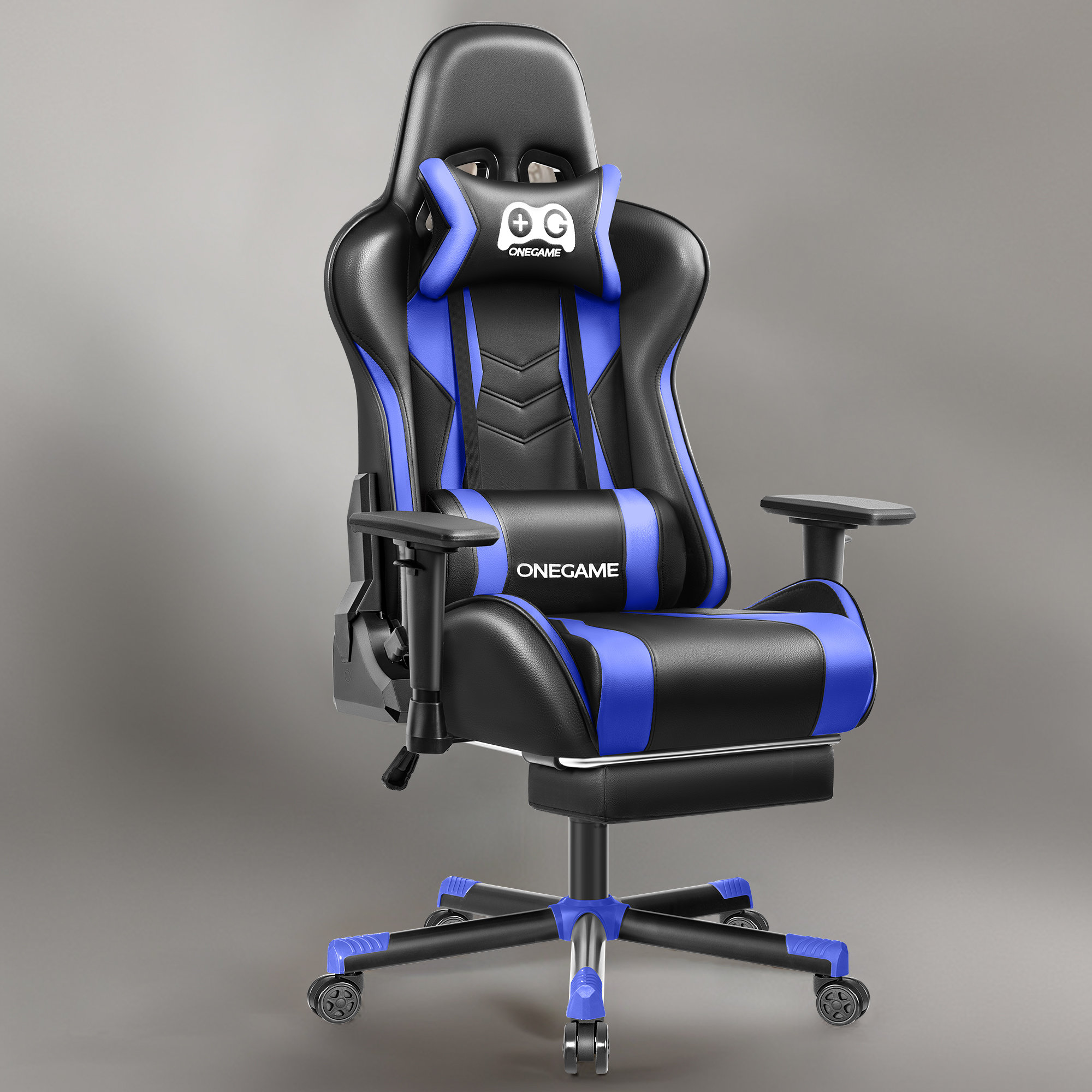 Inbox Zero Ergonomic Gaming Chair With Footrest Wayfair