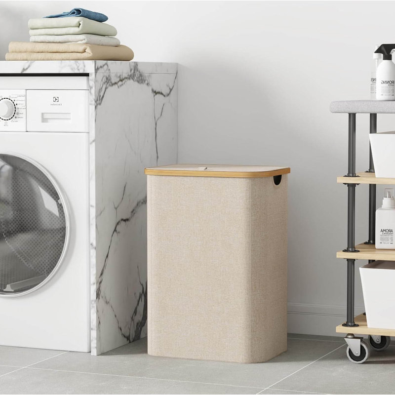 Laundry Hamper, Beige