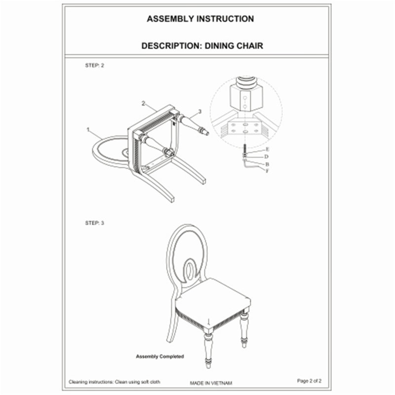 Ensemble de table de salle à manger Kentra