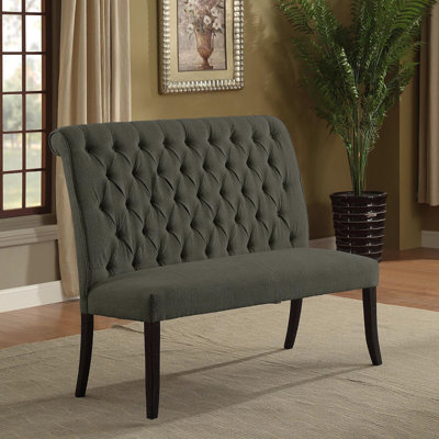 Biyron Polyester Upholstered Bench
