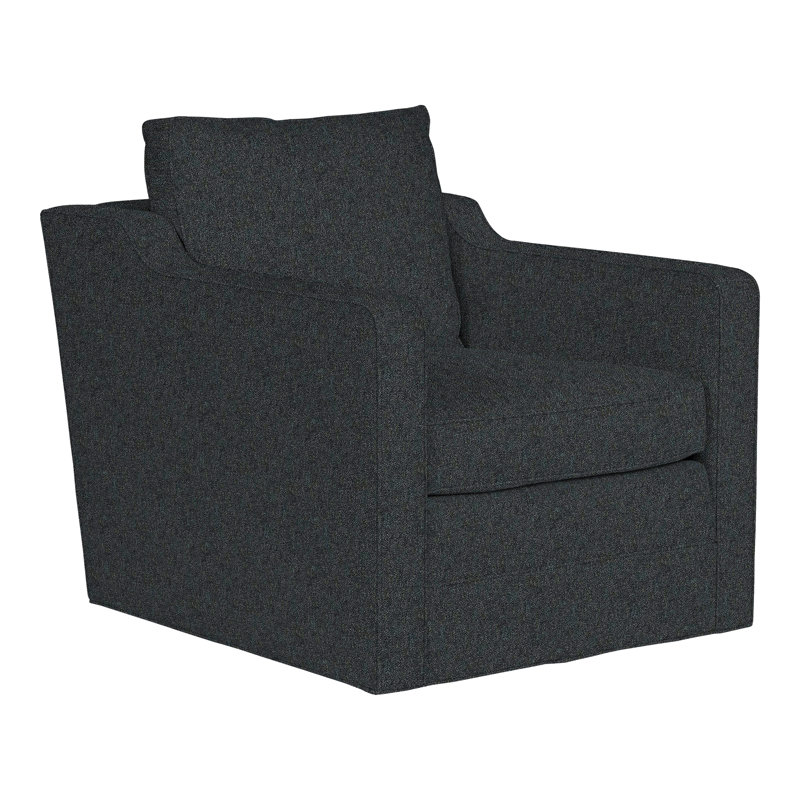 Fauteuil pivotant 31,5 po Stanton American Bungalow, Lagon Ian 100% polyester