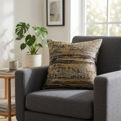 Icy Wildflower Luxury Pillow