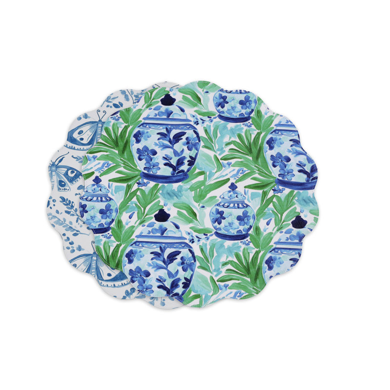 Vida Vinyl Round Placemats