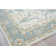 Exquisite Rugs Claremont Oushak Handmade Hand-Tufted New Zealand Wool On Canvas Ivory/Light Blue Area Rug