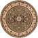 Denzel  Medallion Kashan Green Traditional Rug