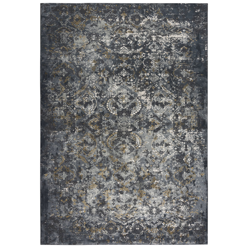 Jonason Oriental Indoor Rug, Rectangle 3'11" x 5'6"