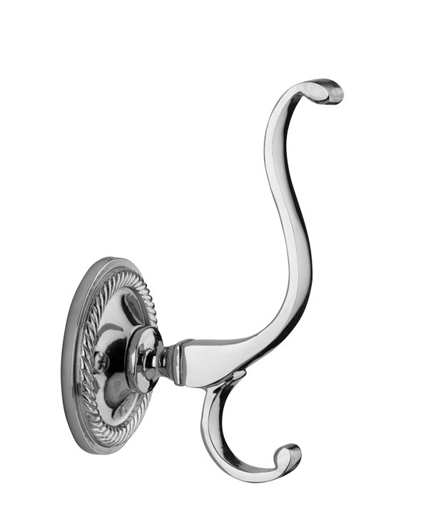 Nostalgic Warehouse Rope Coat Hook, Bright Chrome