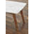 Nero white authentic marble rectangle coffee table