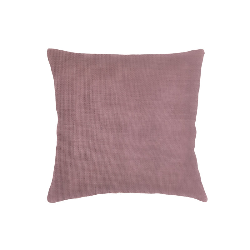 Housse de coussin en lin 20x20 Mauve So Soft, Mauve