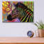 «Zebra 2» par Dean Russo, art mural en verre acrylique-360972727