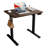 ERGOMAKER Electric Standing Desk，Height Adjustable Desk，55 x 23.6 Inches，with Splice Board，Child Lock & Memory Function,Walnut-122057582-129105980