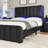 Keilianys Upholstered Low Profile Platform Bed-21119739-21119733