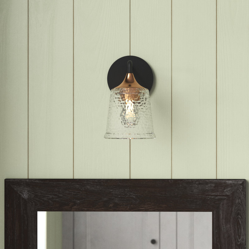 Chandice Single Hammered Dimmable Vanity Light