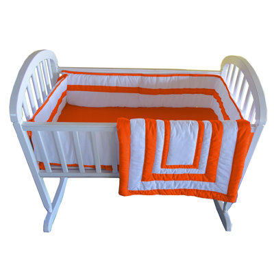 Fruitvale Gingham Cotton Blend Cradle Bedding Set