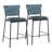 Saquia Upholstered Counter Stool with Metal Frame-755051981
