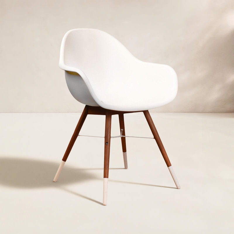 Ensemble de 2 chaises de patio Alyisa, Eucalyptus foncé