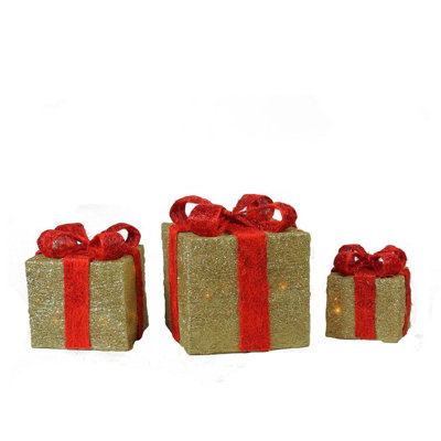 Coffret de Noël illuminé