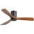 Black/Dark Brown Wood Blades is out of stock