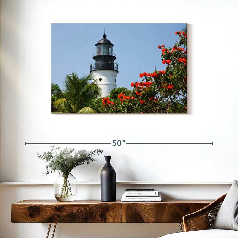 Lilie, phare emblématique de Key West, H 24 po x l 36 po