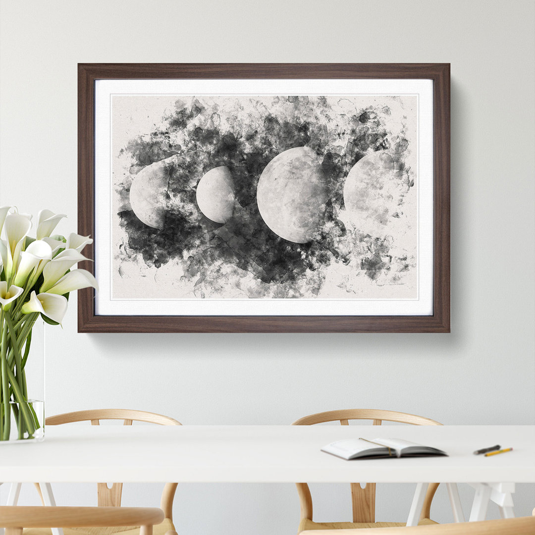Moons of Jupiter - Picture Frame Painting Print