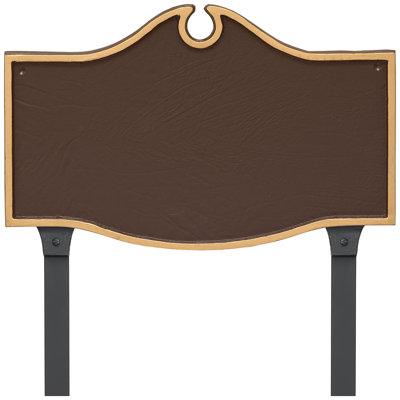 Colonial 1-Line Wall Address Plaque
