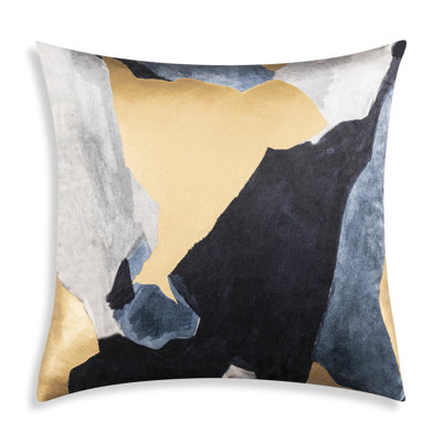 Raya Velvet Throw Square Pillow Cover & Insert