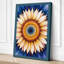 Mandala Bloom Geometric - Wrapped Canvas-497628584-497628590