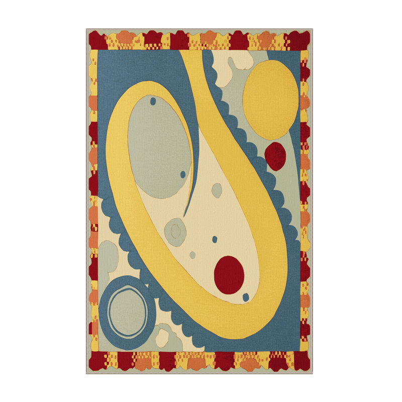 Breezy Jive Rug, Rectangle 6' x 9'