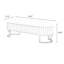 Banc avec revêtement-1039202650