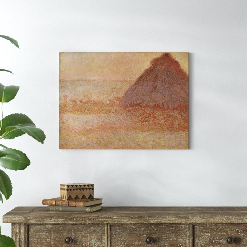 Claude Monet - Wrapped Canvas Painting, 60cm H x 80cm W x 1.8cm D