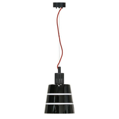 Luminaire suspendu 1 lumière à cône simple Madison