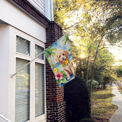 Double Sided 40'' H x 28'' W Polyester Animal House Flag