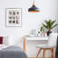 «Glam Western on Stripes», reproduction encadrée sous verre, design par Lil 'Rue-1694934583-1694934579