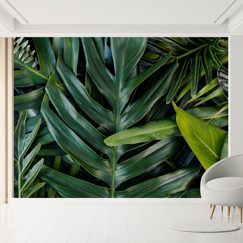 Peel & Stick Floral Border, 100" L x 144" W