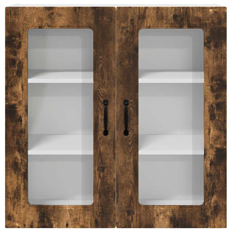 Vidaxl Kitchen Wall Cabinet Sonoma Oak 60 X 31 X 80 Cm Engineered Wood, Smoked Oak, 80cm H x 80cm W x 31cm D