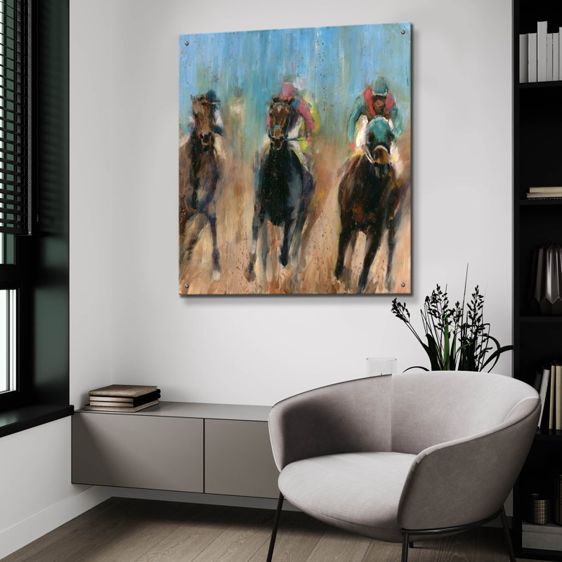 «Run» par Valtcho Tonov, H 36 po x l 36 po x P 0,2 po