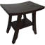 Banc de douche en teck avec tablette-51958653-51958505