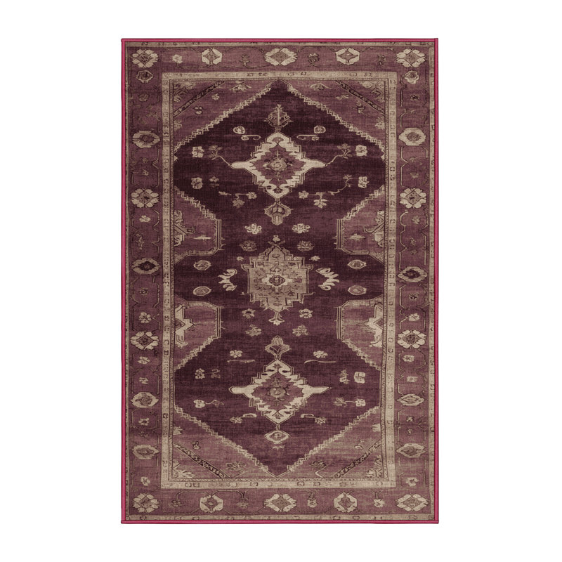 Tapis brun lavable à la machine, Tapis de couloir 2 pi x 5 pi
